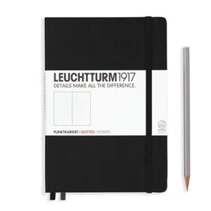 NOTEBOOK MEDIUM A5, TAPA DURA, CON PUNTOS NEGRO | 4004117327964
