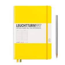NOTEBOOK MEDIUM A5, TAPA DURA, CON LINEAS LIMÓN | 4004117424854