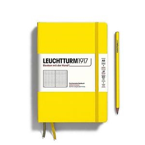 NOTEBOOK MEDIUM A5, TAPA DURA, CON PUNTOS LIMÓN | 4004117424878