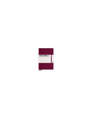 NOTEBOOK MEDIUM A5,TAPA DURA, LISO PORT RED | 4004117551925