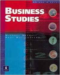 A LEVEL BUSINESS STUDIES STUDENTS BK | 9780582405479 | BARRATT, MICHAEL
