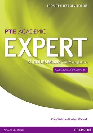 EXPERT PEARSON TEST OF ENGLISH ACADEMIC B1 COURSEBOOK AND MYENGLISHLAB PACK | 9781447962021 | WALSH, CLARE