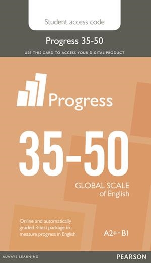 PROGRESS 35-50 STUDENT ACCESS CARD | 9781447974147