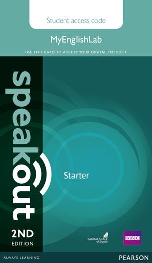 SPEAKOUT STARTER 2ND EDITION MYENGLISHLAB STUDENT ACCESS CARD (STANDALONE) | 9781447977056