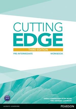 CUTTING EDGE 3RD EDITION PRE-INTERMEDIATE WORKBOOK WITHOUT KEY | 9781447906643 | COSGROVE, ANTHONY