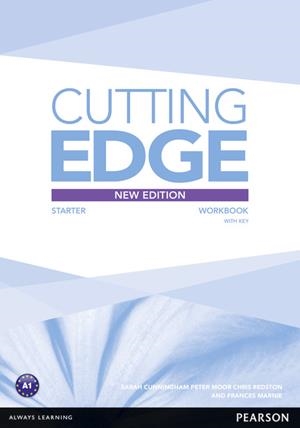CUTTING EDGE STARTER NEW EDITION WORKBOOK WITH KEY | 9781447906704 | MARNIE, FRANCES