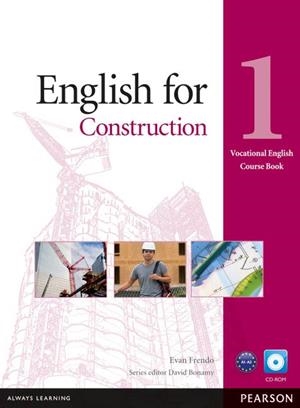 ENGLISH FOR CONSTRUCTION LEVEL 1 COURSEBOOK AND CD-ROM PACK | 9781408269916 | FRENDO, EVAN