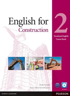 ENGLISH FOR CONSTRUCTION LEVEL 2 COURSEBOOK AND CD-ROM PACK | 9781408269923 | FRENDO, EVAN