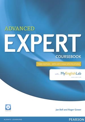 EXPERT ADVANCED 3RD EDITION COURSEBOOK WITH AUDIO CD AND MYENGLISHLAB PACK | 9781447961994 | BELL, JAN