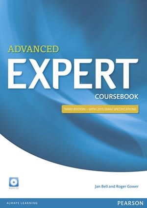 EXPERT ADVANCED 3RD EDITION COURSEBOOK WITH CD PACK | 9781447961987 | BELL, JAN