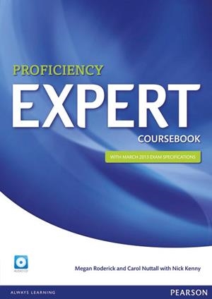 EXPERT PROFICIENCY COURSEBOOK AND AUDIO CD PACK | 9781447937593 | RODERICK, MEGAN