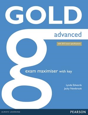 GOLD ADVANCED MAXIMISER WITH KEY | 9781447907060 | EDWARDS, LYNDA