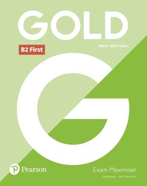 GOLD B2 FIRST NEW 2018 EDITION EXAM MAXIMISER | 9781292202235 | NEWBROOK, JACKIE