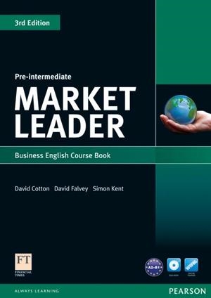 MARKET LEADER 3RD EDITION PRE-INTERMEDIATE COURSEBOOK & DVD-ROM PACK | 9781408237076 | COTTON, DAVID