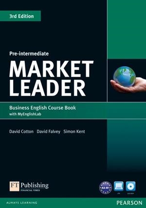 MARKET LEADER 3RD EDITION PRE-INTERMEDIATE COURSEBOOK WITH DVD-ROM AND MYENGLISHLAB STUDENT ONLINE ACCESS CODE PACK | 9781447922285 | COTTON, DAVID