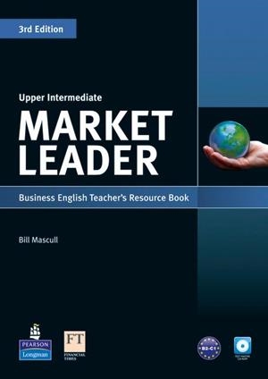 MARKET LEADER 3RD EDITION UPPER INTERMEDIATE TEACHER'S RESOURCE BOOK ANDTEST MASTER CD-ROM PACK | 9781408268032 | MASCULL, BILL