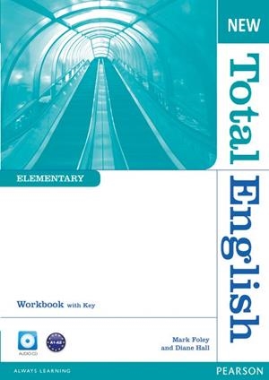 NEW TOTAL ENGLISH ELEMENTARY WORKBOOK WITH KEY AND AUDIO CD PACK | 9781408267332 | HALL, DIANE