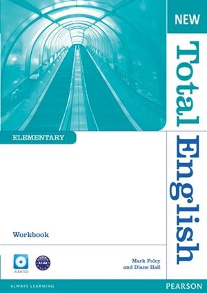 NEW TOTAL ENGLISH ELEMENTARY WORKBOOK WITHOUT KEY AND AUDIO CD PACK | 9781408267349 | HALL, DIANE