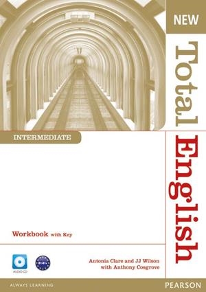 NEW TOTAL ENGLISH INTERMEDIATE WORKBOOK WITH KEY AND AUDIO CD PACK | 9781408267356 | COSGROVE, ANTHONY