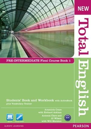 NEW TOTAL ENGLISH PRE-INTERMEDIATE FLEXI COURSEBOOK 1 PACK | 9781408285800 | CRACE, ARAMINTA