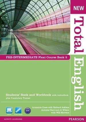 NEW TOTAL ENGLISH PRE-INTERMEDIATE FLEXI COURSEBOOK 2 PACK | 9781408285831 | CRACE, ARAMINTA