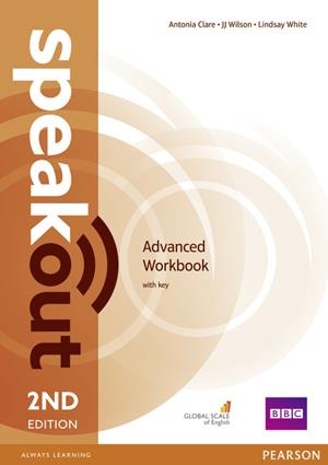 SPEAKOUT ADVANCED 2ND EDITION WORKBOOK WITH KEY | 9781447976660 | CLARE, ANTONIA
