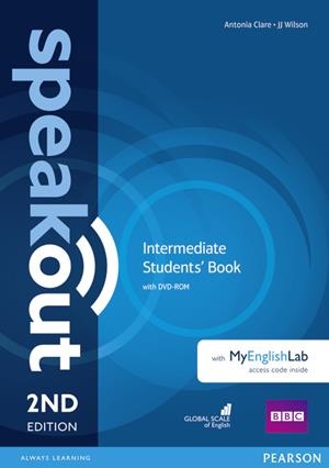 SPEAKOUT INTERMEDIATE 2ND EDITION STUDENTS' BOOK WITH DVD-ROM AND MYENGLISHLAB ACCESS CODE PACK | 9781292115955 | CLARE, ANTONIA