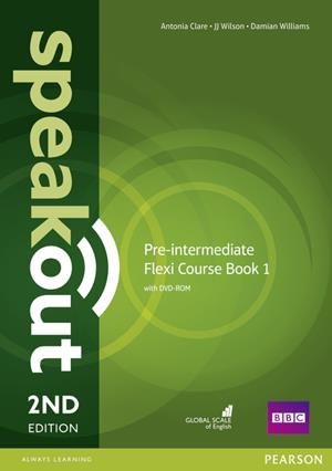 SPEAKOUT PRE-INTERMEDIATE 2ND EDITION FLEXI COURSEBOOK 1 PACK | 9781292149332 | CLARE, ANTONIA