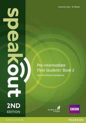 SPEAKOUT PRE-INTERMEDIATE 2ND EDITION FLEXI STUDENTS' BOOK 2 WITH MYENGLISHLAB PACK | 9781292160993 | WILSON, J.