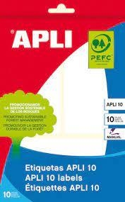 ETIQUETES APLI 53X100MM | 8410782016601