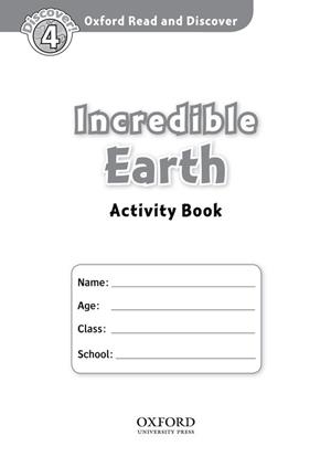 OXFORD READ AND DISCOVER. INCREDIBLE EARTH ACTIVITY BOOK | 9780194644488 | NORTHCOTT, RICHARD
