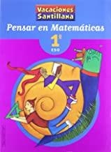 VACACIONES PENSAR EN MATEMATICAS 1 ESO | 9788429494440 | DIVERSOS