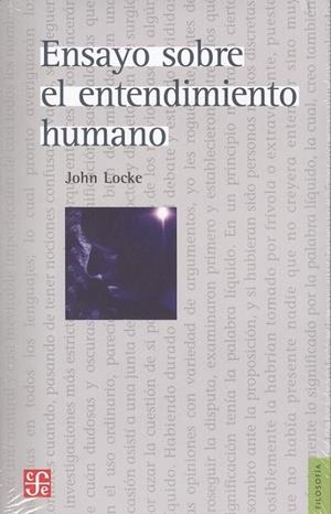 ENSAYO SOBRE EL ENTENDIMIENTO HUMANO | 9789681660420 | LOCKE, JOHN