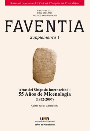 FAVENTIA. NÚM. EXTRA | 9788449029837 | VARIAS GARCÍA, CARLOS