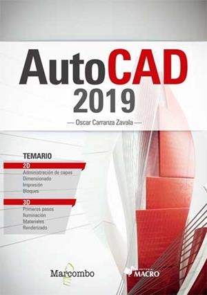 AUTOCAD 2019 | 9788426727091 | CARRANZA ZAVALA, OSCAR