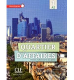 QUARTIER D'AFFAIRES 1-A2-LIVRE+DVD | 9782090386608