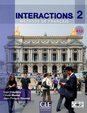 INTERACTIONS 2 - A1.2 - LIVRE - CDROM | 9782090387018