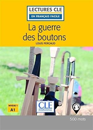 GUERRE DES BOUTONS, LA - NIVEAU 1 - LIVRE | 9782090317626 | PERGAUD, LOUIS