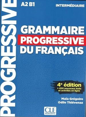GRAMMAIRE PROGRESSIVE DU FRANÇAIS - NIVEAU INTERMÉDIAIRE - 4ª ÉDITION - LIVRE + CD | 9782090381030 | GRÉGOIRE, MAÏA