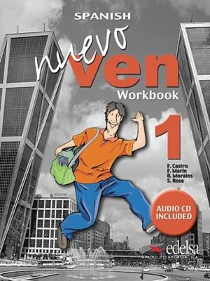 NUEVO VEN 1 - WORKBOOK + CD AUDIO | 9788477118657 | MARÍN ARRESE, FERNANDO / MORALES GÁLVEZ, REYES / PADÍN FERNÁNDEZ, DOLORES / CASTRO VIUDEZ, FRANCISCA