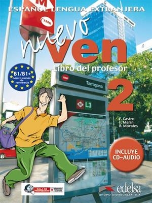 NUEVO VEN 2 - LIBRO DEL PROFESOR + CD AUDIO | 9788477118619 | MARÍN ARRESE, FERNANDO / MORALES GÁLVEZ, REYES / CASTRO VIUDEZ, FRANCISCA