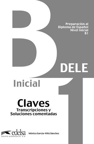 PREPARACIÓN AL DELE B1 - LIBRO DE CLAVES (ED. 2013) | 9788477113546 | GARCÍA-VIÑÓ SÁNCHEZ, MÓNICA MARÍA
