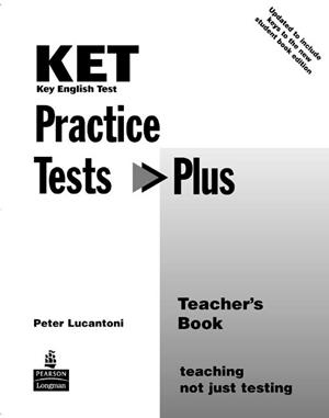 KET PRACTICE TESTS PLUS TEACHER'S BOOK NEW EDITION | 9780582829091 | LUCANTONI, PETER