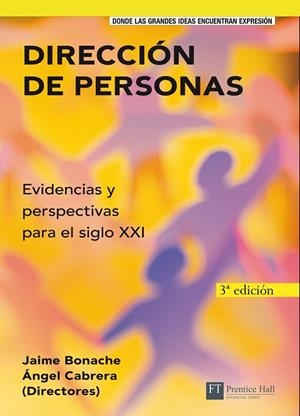 DIRECCIÓN DE PERSONAS | 9788420550374 | BONACHE, JAIME / CABRERA, ÁNGEL