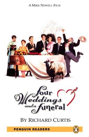 PEARSON ENGLISH READERS : FOUR WEDDINGS AND A FUNERAL (BOOK AND MP3 PACK) | 9781408276334 | CURTIS, RICHARD