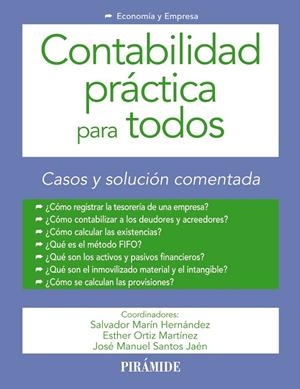 CONTABILIDAD PRÁCTICA PARA TODOS | 9788436840919 | MARÍN HERNÁNDEZ, SALVADOR