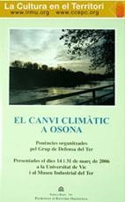 CANVI CLIMÀTIC A OSONA, EL : PONÈNCIES ORGANITZADES PEL GRUP DE DEFENSA DEL TER | 9788493358761 | GRUP DE DEFENSA DEL TER