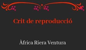 CRIT DE REPRODUCCIO | 9788496443617 | RIERA, AFRICA