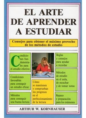 ARTE DE APRENDER A ESTUDIAR | 9788470820151 | KONHAUSER