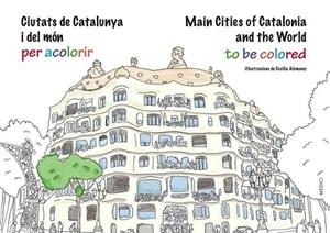 CIUTATS DE CATALUNYA I DEL MON PER ACOLORIR | 9788428216593 | ALEMANY, C.